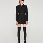 Cappottino corto Zara con cinturina prezzo 59 95 euro