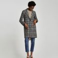 Cappotto a quadri Zara inverno 2017 2018 prezzo 99 95 euro