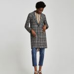 Cappotto a quadri Zara inverno 2017 2018 prezzo 99 95 euro
