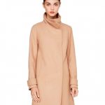 Cappotto collo alto Benetton collezione inverno 2018 prezzo 99 95 euro