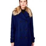 Cappotto doppiopetto Benetton con pelliccia staccabile prezzo 99 95 euro