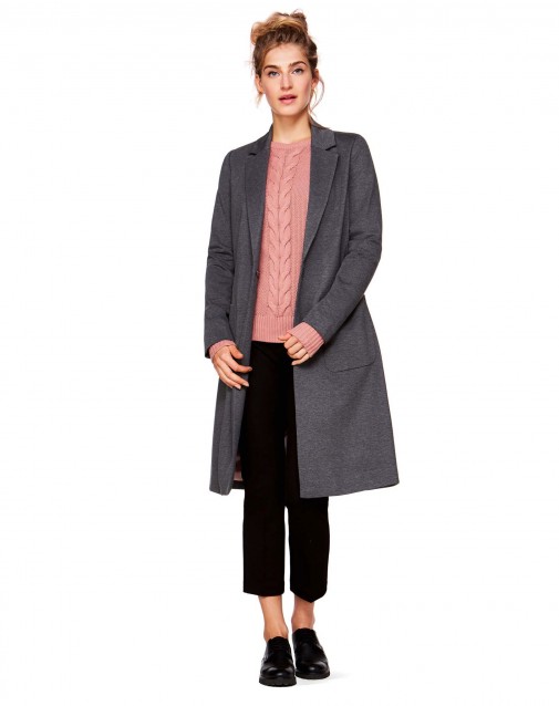 Cappotto lungo Benetton inverno 2017 2018 prezzo 89 95 euro