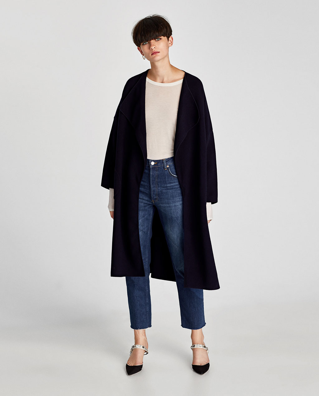 Cappotto oversize Zara inverno 2017 2018 prezzo 69 95 euro