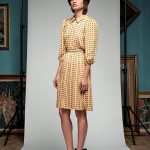 Denny Rose Abito con colletto collezione inverno 2017 2018