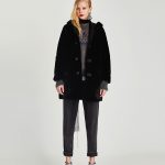Eco pellicciotto nero Zara prezzo 79 95 euro