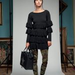 Mini dress a maniche lunghe Denny Rose