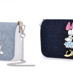 Pattina con Paperina e Minnie in denim per borsetta O Pocket di O Bag linea Disney prezzo 34 euro