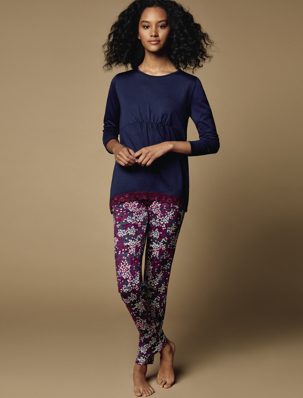 Piagiama donna Benetton inverno 2017 2018