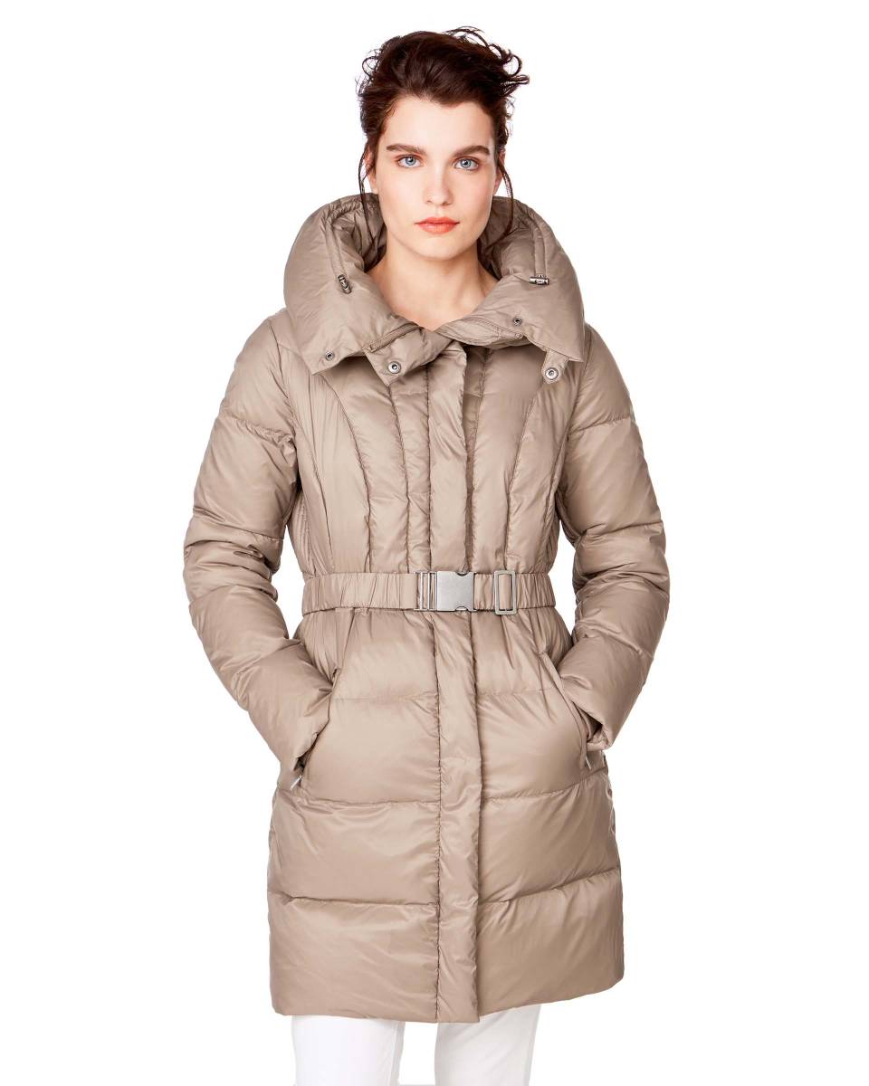 Piumino lungo Benetton inverno 2018 prezzo 149 euro