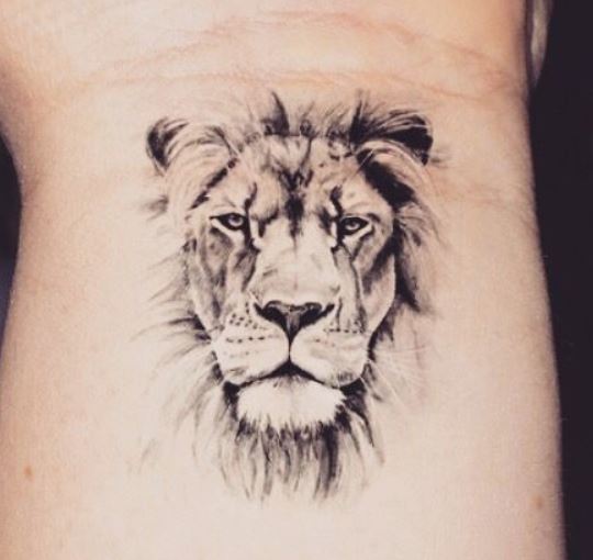 Tatuaggio Testa di Leone
