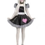 Vestito Halloween Bambola in frantumi