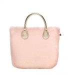 O Bag Mini cover ecopelliccia rosa phard prezzo 148 euro