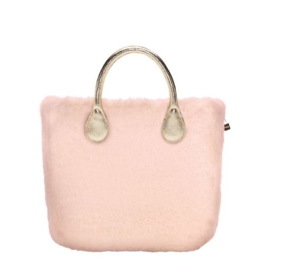 O Bag Mini cover ecopelliccia rosa phard prezzo 148 euro