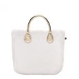 O Bag cover ecopelliccia latte prezzo 159 euro