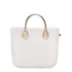O Bag cover ecopelliccia latte prezzo 159 euro