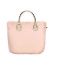 O Bag cover ecopelliccia rosa phard prezzo 159 euro