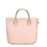 O Bag cover ecopelliccia rosa phard prezzo 159 euro