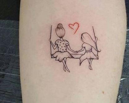 Tatuaggio Mamma e Figlia