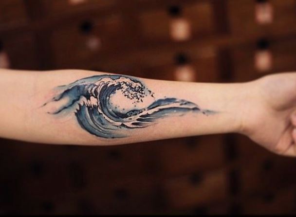 Tatuaggio Onda del Mare