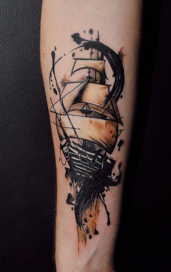 Tatuaggio Veliero Foto