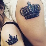 Tatuaggio di coppia con Corone