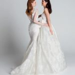 Abiti da sposa a sirena e da principessa in pizzo Antonio Riva