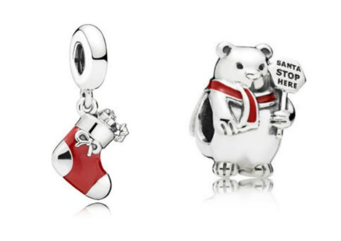 Charm Pandora collezione Natale 2017