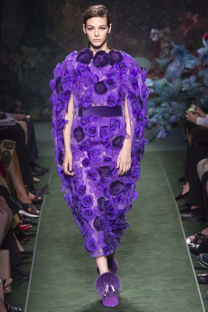 Colore Moda 2018 Ultra Violet in passerella da Fendi