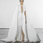 Moda Abito da sposa con mantella 2018