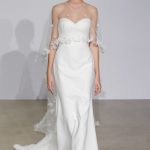 Moda Abito da sposa con mantella 2018 Dan Lecca