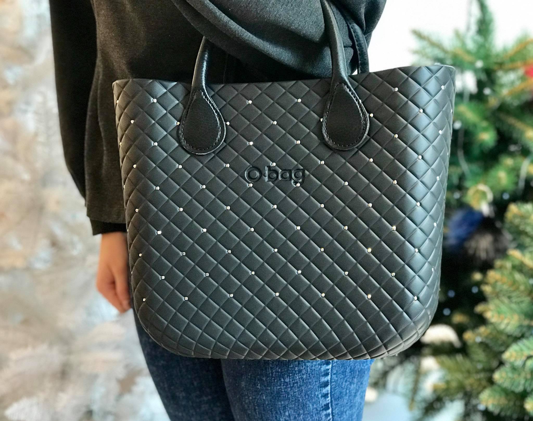 O Bag Mini Matelasse nera inverno 2018