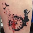 Immagine Idea Tatuaggio con significato il tempo che scorre