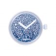 Meccanismo O clock mosaic argento blu