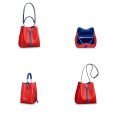 Nuova Borsa a secchiello Louis Vuitton rossa e blu primavera estate 2018 prezzo 1490 euro