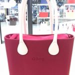 Nuova borsa O bag Mini spigata fucsia Sangria
