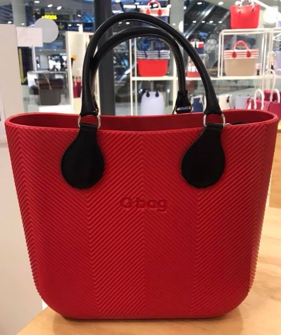 Nuova borsa O bag Mini spigata rossa