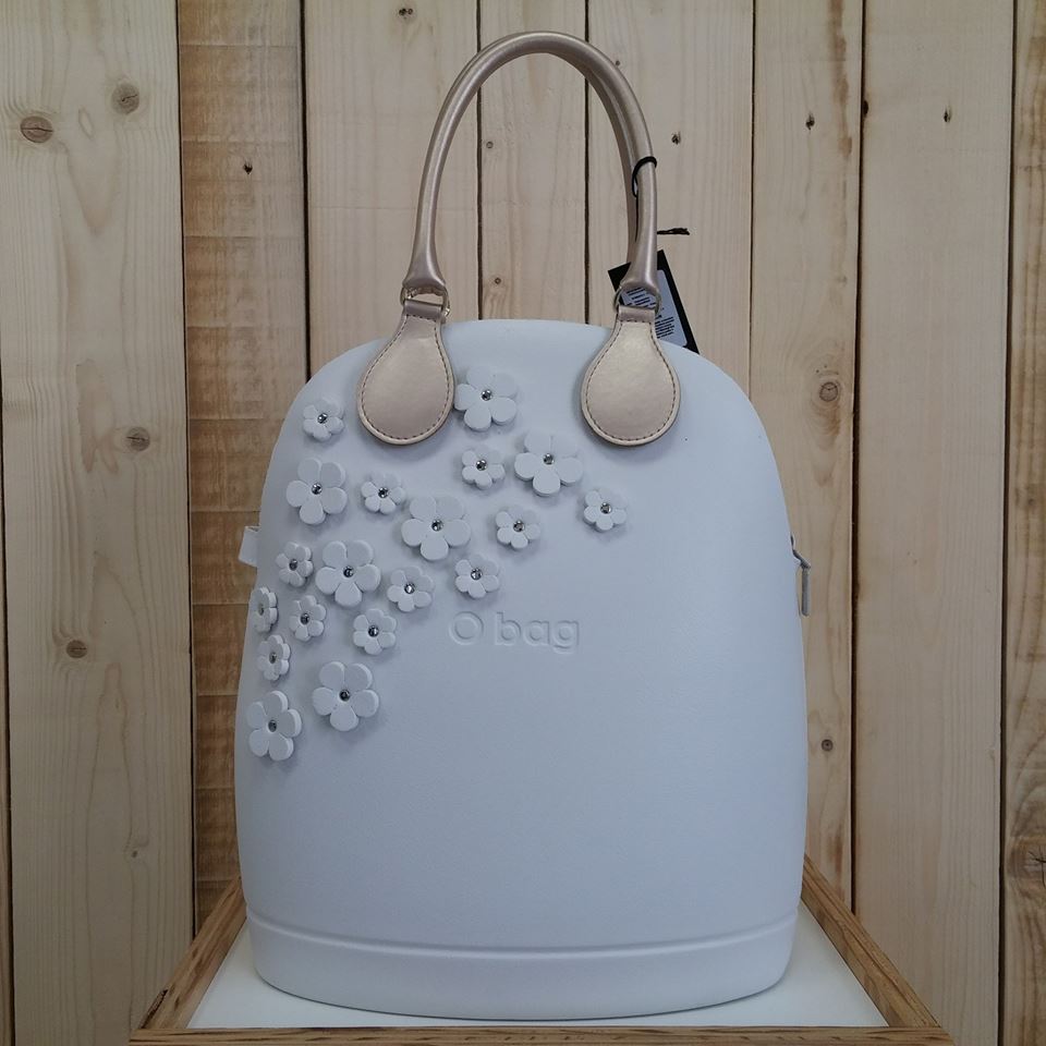 O Bag 50 con fiori primavera 2018