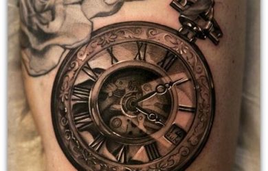 Tatuaggi con Simboli del Tempo che passa