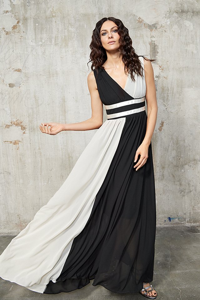 Abito lungo da sera Rinascimento estate 2018 prezzo 129 euro