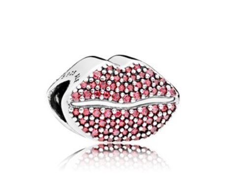 pandora charm labbra pandora charm labbra