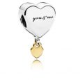 Charm pendente due cuori Pandora 2018