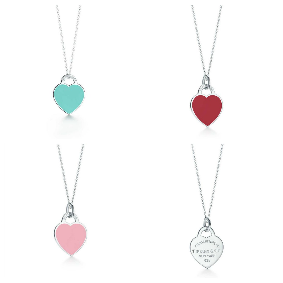 Ciondolo Heart colorato Tiffany per San Valentino 2018