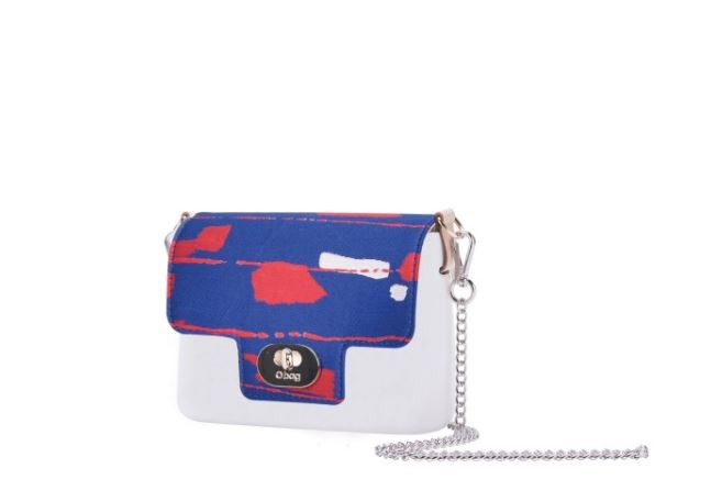 Nuova O Pocket Micro con pattina in tessuto luxury primavera estate 2018