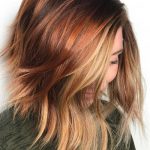 Taglio capelli colore strawberry blonde
