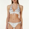 Bikini Liu Jo stampa pitonata metallizzata estate 2018 modello Goa