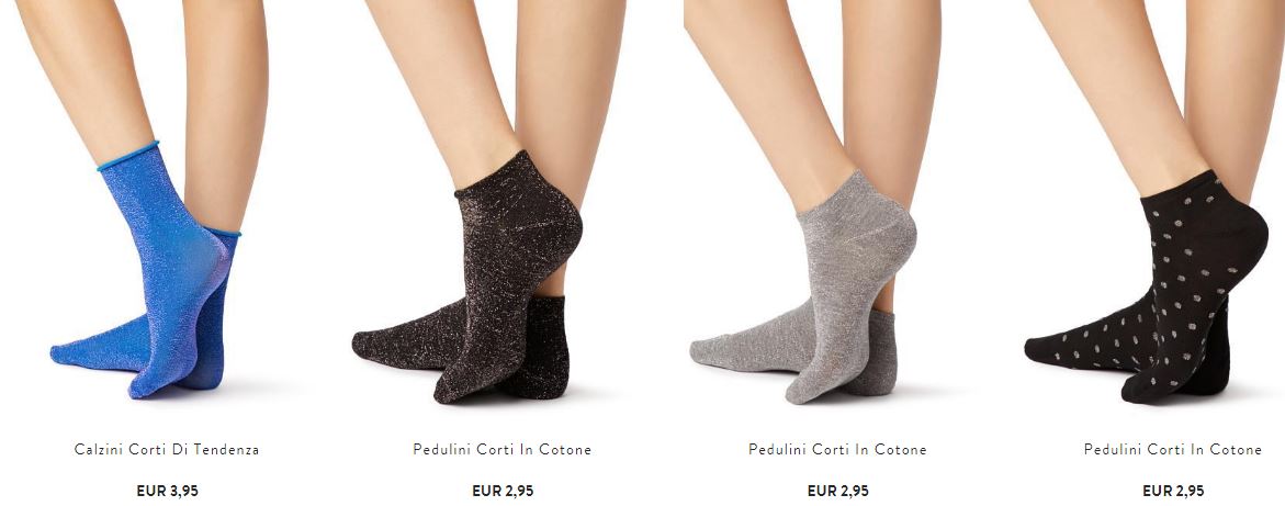 Calzedonia calzini corti primavera estate 2018