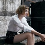 Caschetto con frangia corta donna 2018