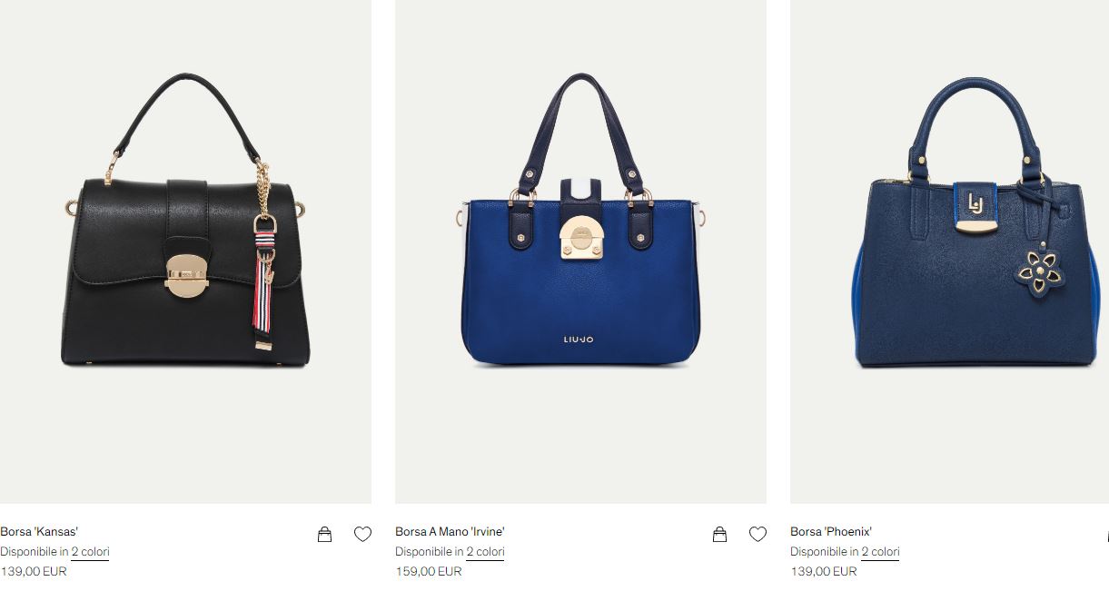 Collezione borse a mano Liu Jo estate 2018