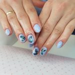 Foto Nail art pastello