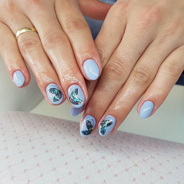 Foto Nail art pastello